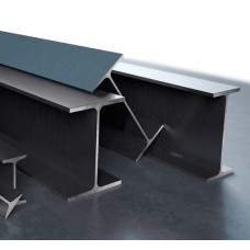 Двутавр нержавеющий г/к 1.4301 / 304 IPN 100 (INP) 80х42х3,9х5,9 мм DIN 1025-3