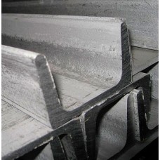 Швеллер нержавеющий г/к с уклоном внутренних граней полок 1.4401 / 316 UPN 40 (UNP) 40х20х4х4,5 мм DIN 1026-1 / EN 10279